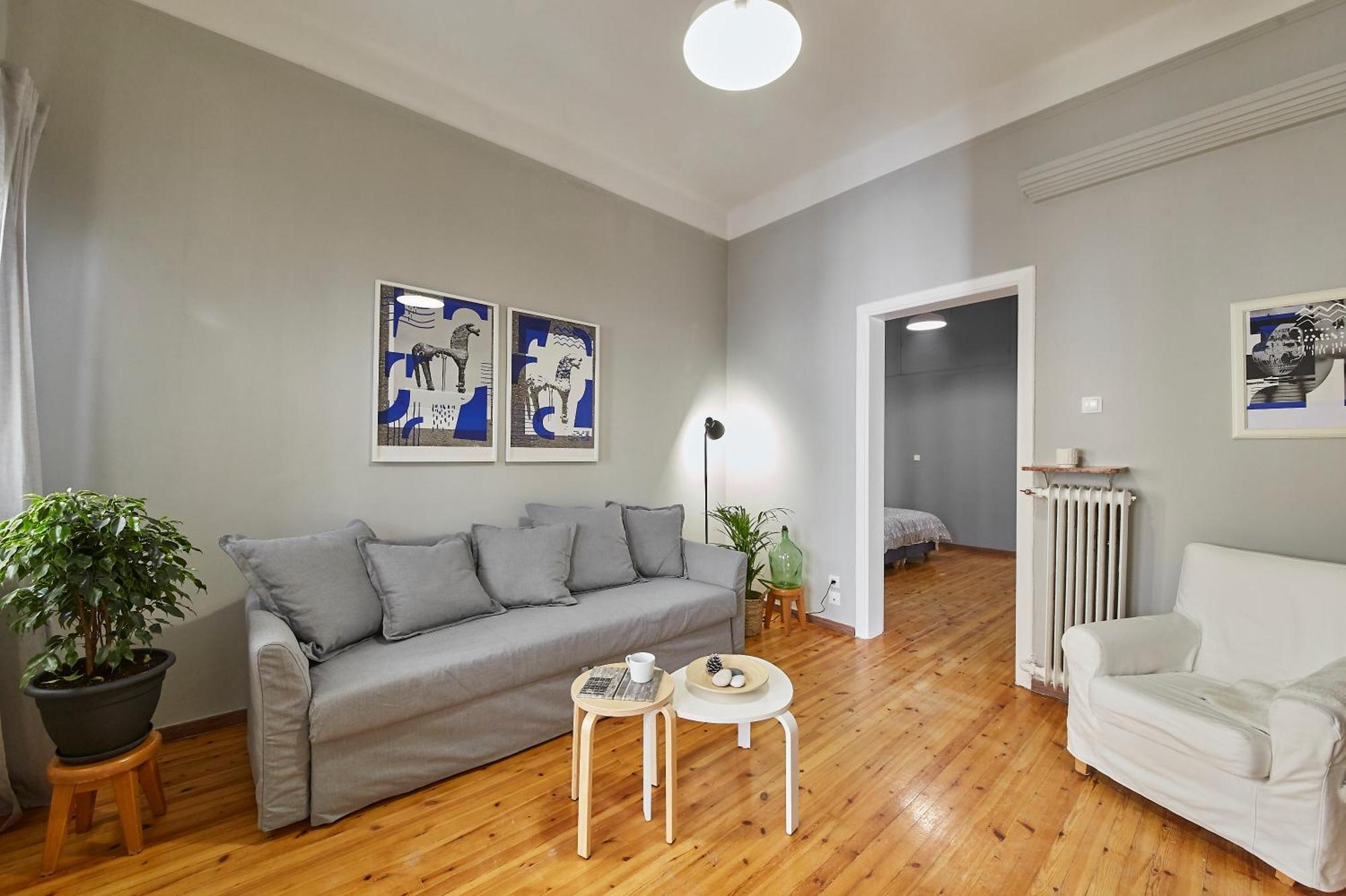 Bright Bright B Central Apartment With Balcony Thessaloniki Exterior photo